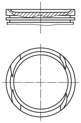 MAHLE 011PI00112002 PİSTON SEGMAN 0.50 ASTRA J-CORSA D-E-MOKKA-INSIGNIA A-MERIVA B-ADAM-ZAFIRA C-CRUZE-TRAX 1.4 16V 73mm A/B/D14NET-NEL-NEJ