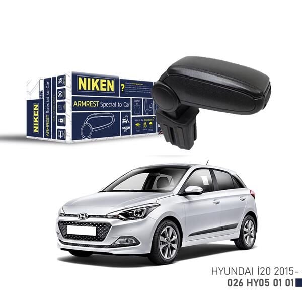 ARACA ÖZEL KOL DAYAMA SİYAH HYUNDAI I20 15 >