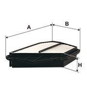 FILTRON FILT AP 102/1 SHUTTLE (RA) : ACCORD (CD) 2.0 94-95 HAVA FILTRESI .