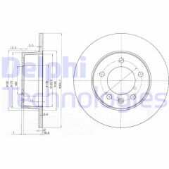 DELPHI BG3681 ARKA FREN AYNASI RENAULT MASTER II 00> OPEL MOVANO 00> 305x12x5DL