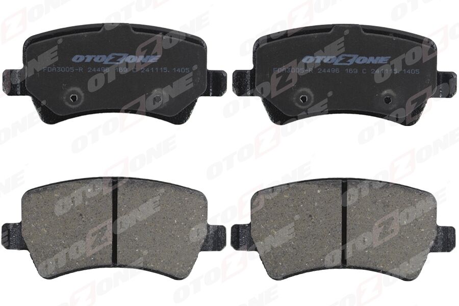 OTOZONE FDA3005-R FREN BALATASI ARKA FORD S-MAX 09> GALAXY III 06> . VOLVO S60 10> S80 06> V60 V70 06> XC60 08> XC70 0 6> . LAND ROVER FREELANDER II L359 RANGE ROVER EVOQUE L538