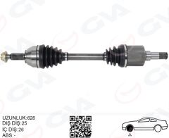 GVA 4433103 ON AKS KOMPLE SOL TRANSIT CONNECT 1.8 TDCI 02>14 75 -90-110PS 628mm