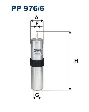 FILTRON PP976.6 YAKIT FILTRESI BMW B37 B47 F40 F44 F45 F46 F48 F39 . MINI F54 F55 F56 F57 F60