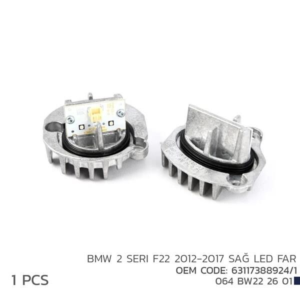 NIKEN 064BW222601 LED MODULU SAG BMW F22 F23 F87