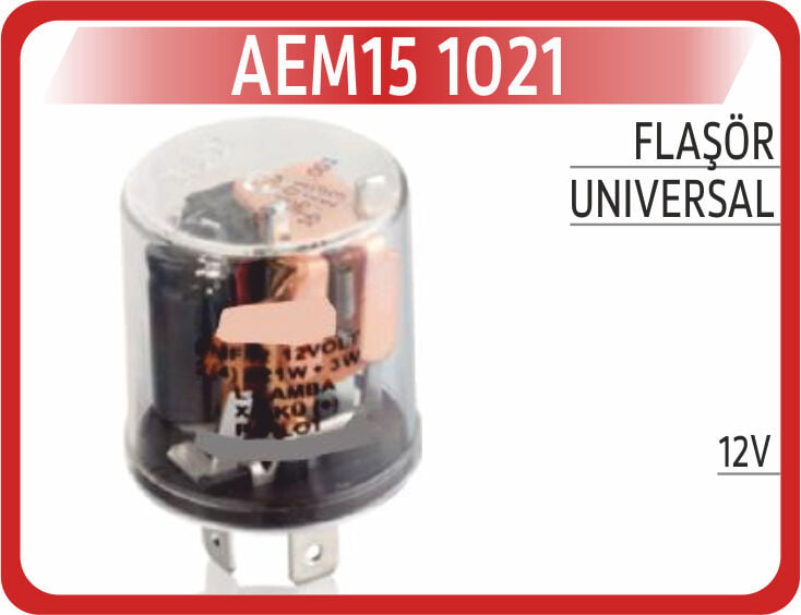 AEM15 1021 FLAŞÖR 12V