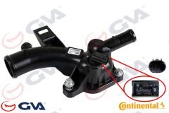 GVA 5190049OE TERMOSTAT GÖVDESİ MÜŞÜRLÜ CORSA D/E-ASTRA J-AVEO 1.4-1.2 A14XER-B/D14-B12XEL