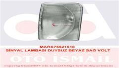 MARS 521518 SİNYAL LAMBASI DUYSUZ BEYAZ SAĞ VOLT
