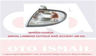 MARS 520626 SİNYAL LAMBASI DUYSUZ SAĞ ACCENT 98-00