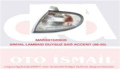 MARS 520626 SİNYAL LAMBASI DUYSUZ SAĞ ACCENT 98-00