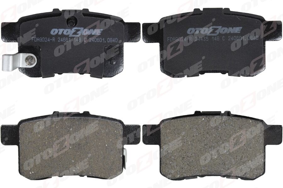 OTOZONE FDA9024-R ARKA FREN BALATA HONDA ACCORD 2.0L R20A3 CU kasa 08-> - Aşınma ikaz soketli