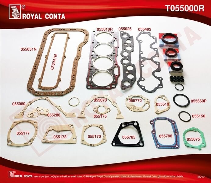 MOTOR TAKIM CONTA CORTECO KEÇELİ TMPR-TİPO 1.6