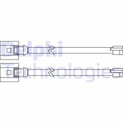 FREN İKAZ KABLOSU ÖN PORSCHE CAYENNE; VW TOUAREG 05/10