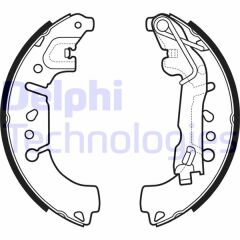 DELPHI LS2135 ARKA PABUÇLI FREN BALATASI FIAT EGEA 15> 500 L 12> FIORINO 14> 0.9 1.3D MTJ 1.4 1.6D MTJ
