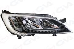 GVA 2027410 FAR SAĞ PEUGEOT BOXER 14> CITROEN JUMPER 14> FIAT DUCATO 14> EL.MOT.LEDLİ KROM