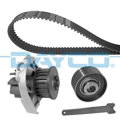 DAYCO KTBWP4662 DEVİRDAİMLİ EKSANTRİK GERGİ KİT FIAT DOBLO 01>LINEA 07>PUNTO 09>PANDA 10>ALBEA 07> ALFA ROMEO MITO 11> LANCIA YPSILON 10> FORD KA 08> 1.2 1.4 129 DİS