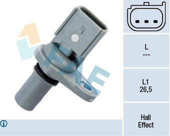 FAE 79247 EKSANTRIK MIL SENSORU PEUGEOT BOXER III CITROEN JUMPER III 2.2HDI E4 E5 06> FORD V184 2.0TDCI 2.4TDC I 01>06 V347 2.2TDCI