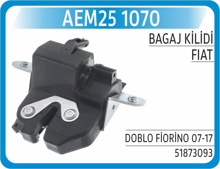 AEM25 1070 BAGAJ KİLİDİ DOBLO FİORİNO 07-17