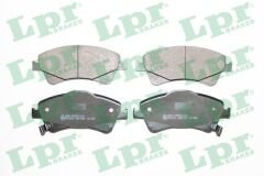 LPR 05P1589 ÖN FREN BALATA TOYOTA AVENSIS 1.6L 1ZR-FAE ZRT270 benzinli 09-> 1.8L 2ZRFAE ZRT271 09-> 2.0L ADT270 AZT270 09-> / VERSO 1.6L 1ZRFAE ZGR20 09 ->