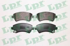 LPR 05P1002 ÖN FREN BALATA TOYOTA COROLLA 1.4L 1.6L 4ZZ-FE 3ZZ-FE ZZE120 ZZE121 VVTi 02-06 / 1.4L 1NDTV NDE120