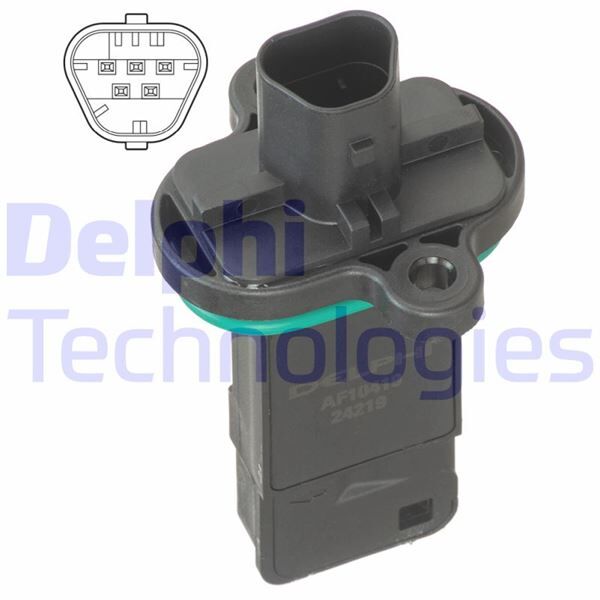 DELPHI AF10419-12B1 HAVA KÜTLE ÖLÇER DEBİMETRE ASTRA J-K-MOKKA-CORSA D-E-MERIVA A10-12-14-16-XER-NET-XEP- B13-14-16-DTE-DTR-DTU-B20DTH