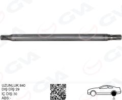 GVA 4499155 AKS MILI ARKA SOL KALIN KISA 840mm MERCEDES SPRINTER B906 . VW CRAFTER 30-35-50 Z:29-30
