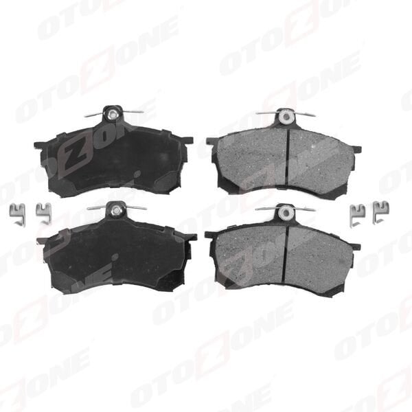 ÖN FREN BALATA MITSUBISHI CARISMA 1.6L 4G92 DA1A 95-> aşınma ikaz kontağı mevcut - şimli