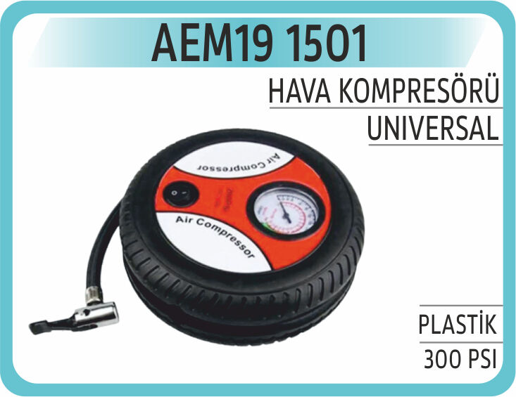 AEM19 1501 HAVA KOMPRESÖRÜ PLASTİK 300 PSI