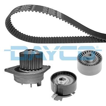 DAYCO KTBWP4170 DEVİRDAİMLİ EKSANTRİK GERGİ KİTİ P206-207-307-308-PARTNER-C2-C3-C4-XSARA-BERLINGO 1.6-1.6 16V TU5JP4 DFM SUCCE 1.6 16V 09-13 TU5JP4