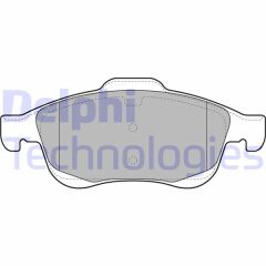 DELPHI LP2101 ÖN FREN BALATASI PEUGEOT PARTNER 08>11 P5008 09>17 CITROEN BERLINGO 08> C4 PICASSO 06>15 DS4 11>18 D S5 15>18 283mm