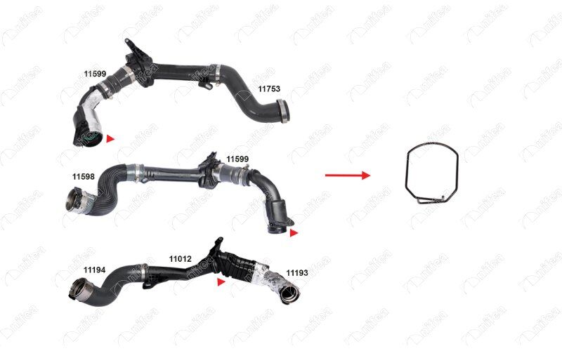 NIFEA 11485 SEKMANLAR VE KLİPSLER FLUENCE-KANGOO-MEGANE 3 1.5DCI