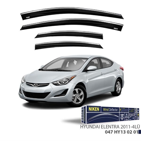 NIKEN 047HY130201 KROMLU CAM RÜZGARLIĞI HYUNDAI ELENTRA 2011- 4L