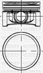 YENMAK 31-04184-000 MOTOR PİSTON SEGMAN STD 69.00MM CLIO II-SYMBOL-SANDERO 1.2 D4F