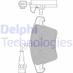 DELPHI LP1913 ÖN BALATA FİŞLİ TRANSPORTER T5 16 JANT YM KALIN 03 >