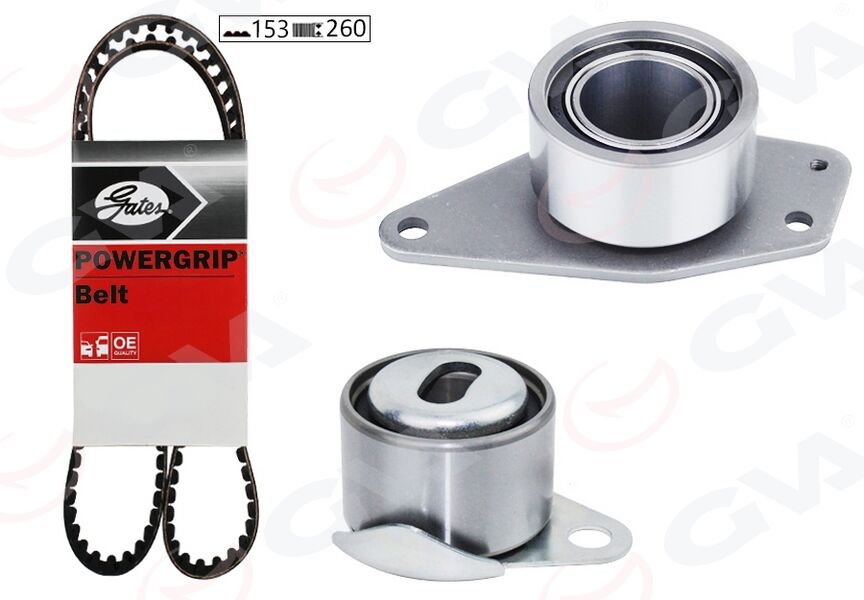GVA 59T1105 EKSANTRİK GERGİ KİTİ 153x260 MEGANE 91>01 LAGUNA 97>01 EXP 01> SCENIC 99>03 ESPACE III 99>02 1.9dC i