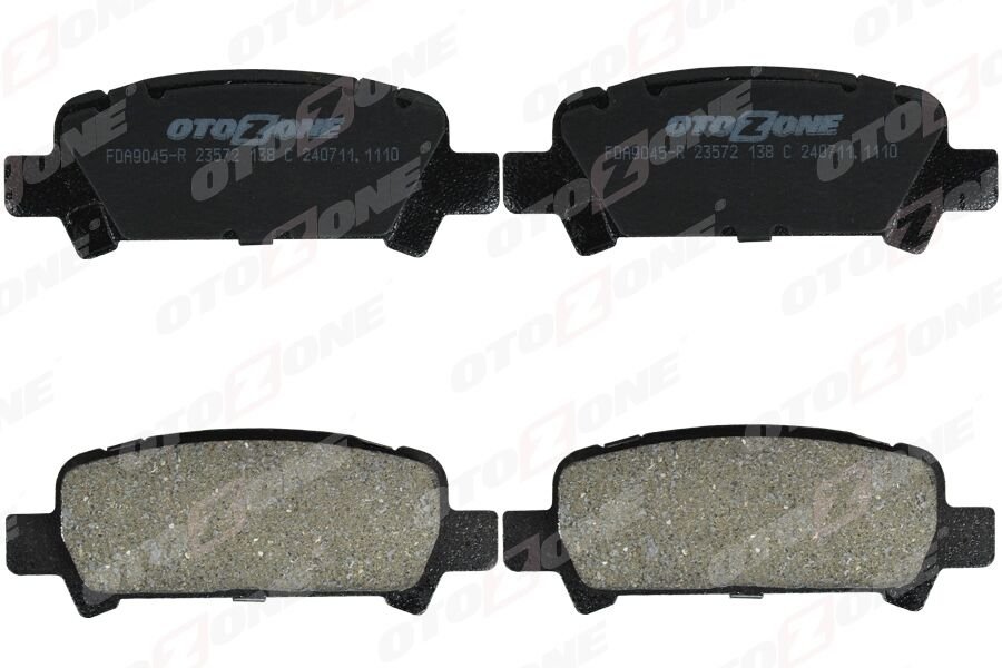 OTOZONE FDA9045-R ARKA FREN BALATA SUBARU IMPREZA 2.0L EJ20 GC GD 98-05 / FORESTER 2.0L EJ20 S turbo SF 99-02 / OUTBAC K 2.5L 3.0L 99-09 - Aşınma ikaz soketli