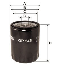 FILTRON FILT OP 546 ESCORT/FIESTA/MONDEO YAG FILTRESI