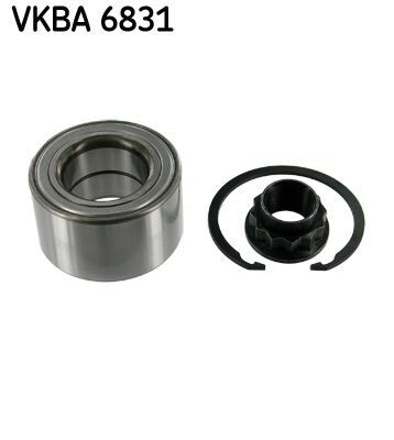 SKF VKBA6831 ÖN TEKER RULMANI KİT TOYOTA AVENSIS 1.6L 3ZZ-FE ZZT250 03-08 / COROLLA 1.4L 1.6L 4ZZ-FE 3ZZ-FE ZZE 120 ZZE121 VVTİ 02-06 / 1.4L 1ND-TV NDE120 04-06 RULMAN SEGMAN SOMUN