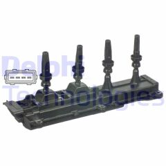 DELPHI GN10460-12B1 ATEŞLEME BOBİNİ P206-306-406-EVASION-XSARA 1.8-2.0 16V XU7JP 97-00