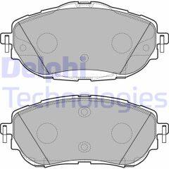 DELPHI LP2691 ÖN FREN BALATA TOYOTA AURIS COROLLA 1.33L 1.6L 1NR-FE 1ZR-FAE NRE180 ZRE181 ZRE185 12-> / 1.4L 1ND-FTV NDE180 12->