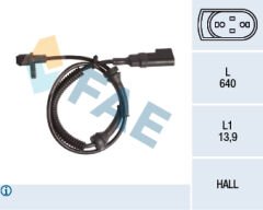FAE 78145 ARKA ABS SENSORU SAG-SOL CONNECT 1.8TDCI 02>13 BOY:555MM