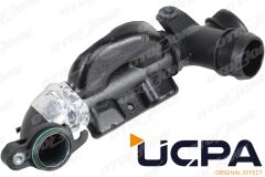 OTOZONE HOB3175 MANİFOLD SUSTURUCU BORUSU PEUGEOT P407 CITROEN C5 II 1.6 HDI FORD FOCUS-CMAX 1.6 TDCI VOLVO C30-V50- V70-S40 1.6 D / MAZDA 3 1.6L Y6 dizel BK BL 04-13