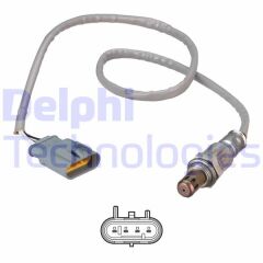 DELPHI ES21073-12B1 Ön OKSİJEN SENSÖRÜ ALFA-CHRYSLER-FIAT-LANCIAALFA ROMEO Mito-CHRYSLER Ypsilon-FIAT 500.Panda.Punto-LA