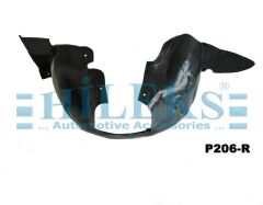HILEKS P206R ÇAMURLUK DAVLUMBAZI ÖN SAĞ P206 98-09