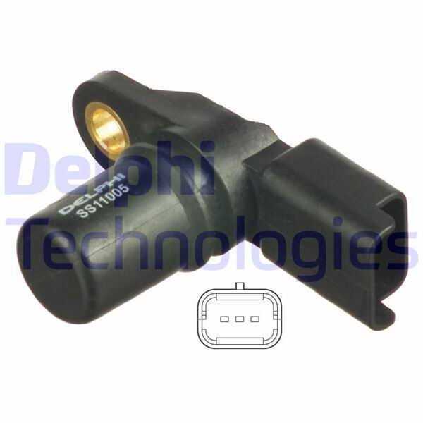 DELPHI SS11005 EKSANTRİK DEVİR SENSÖRÜ RENAULT KANGOO 01> SYMBOL II 08> MEGANE II 04> MASTER III 10> CLIO III 05>1. 2 1.5dCi 1.6 2.0 2.3dCi