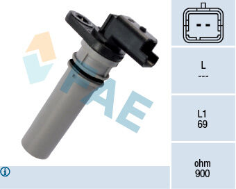 FAE 79256 SANZIMAN HIZ SENSORU BRAVO II 1.6 MJET 08> GRANDE PUNTO 1.3 MJET 10>
