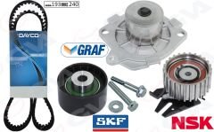 GVA 59WPK2914D DEVİRDAİMLİ EKSANTRİK GERGİ KİTİ 193x240 DOBLO 01 BRAVA-BRAVO- 96-01 -PALIO 00- MAREA 96- 1.9TD