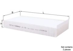 MAHLE LA1156-S POLEN FILTRESI TAKIMI BMW F40 F44 F45 F46 F48 F39 . MINI F54 F55 F56 F57 F60