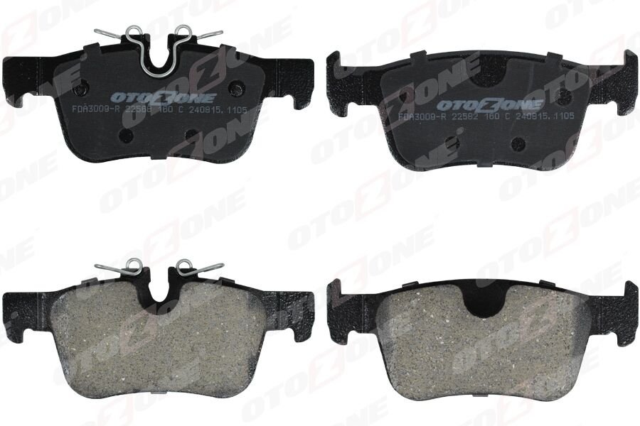 OTOZONE FDA3009-R ARKA BALATA VOLVO S90 2.0D3 2.0D4 2.0D5 2.0T5 2.0T6 2016 > V90 2016 > XC60 17 > V60 16 İNÇ JANT