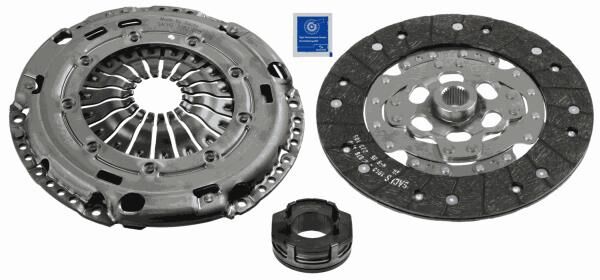 SACHS 3000970073 DEBRİYAJ SETİ GOLF7-Q2-A3-LEON-ATECA 1.6-2.0TDI CRVA-CYKB