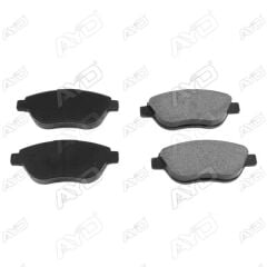 AYD 60041A ÖN FREN BALATASI PEUGEOT P207 06> P307 00> PARTNER 03> CITROEN BERLINGO 00> C3 02> C4 04> XSARA 00> FIAT DOBLO 01>